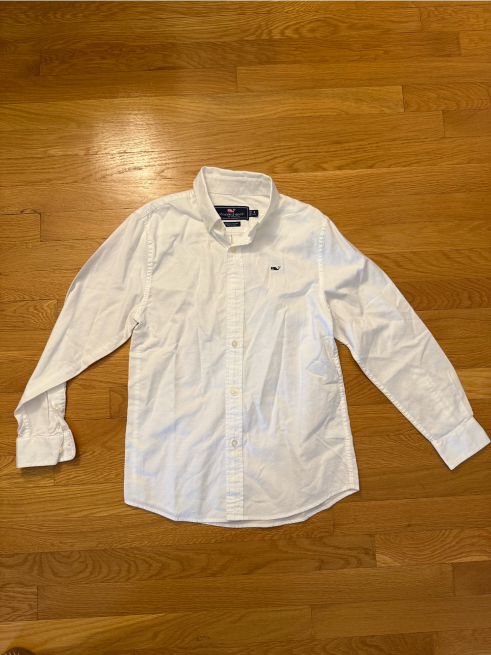 Vineyard Vines boys white oxford shirt. Size   small